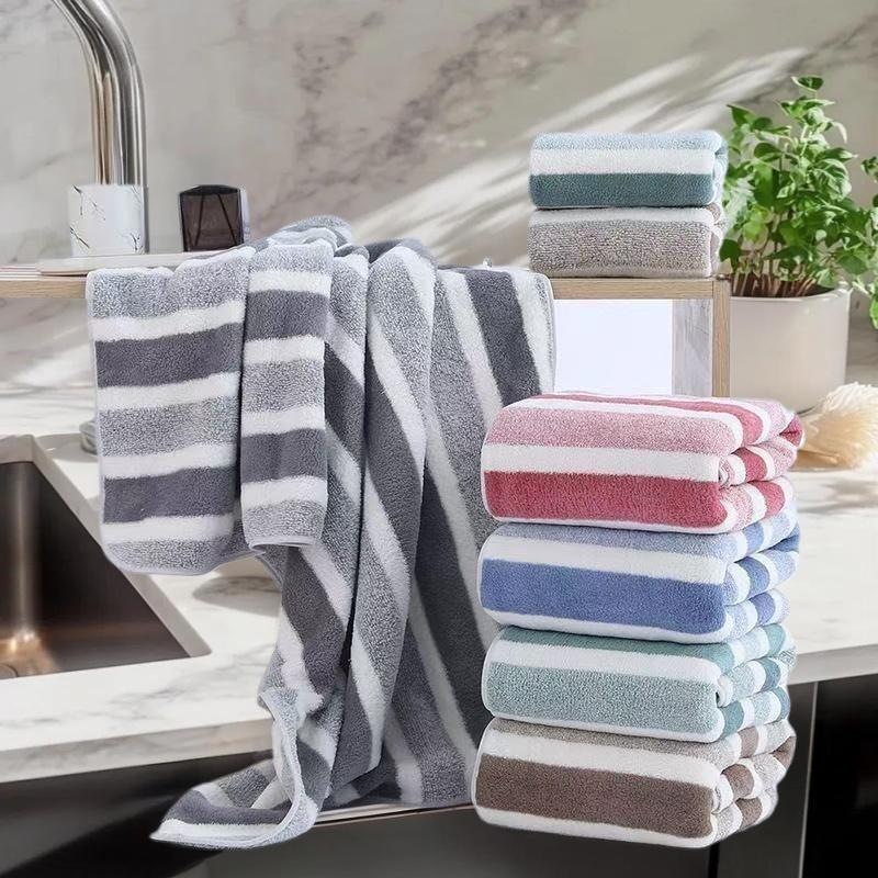 Asciugamani in Pile di Corallo Asciugamano da Bagno Spesso Forte Assorbimento d'Acqua e Asciugatura Rapida Non Sgualciscono Resistenti Adatti per Famiglie Spiagge