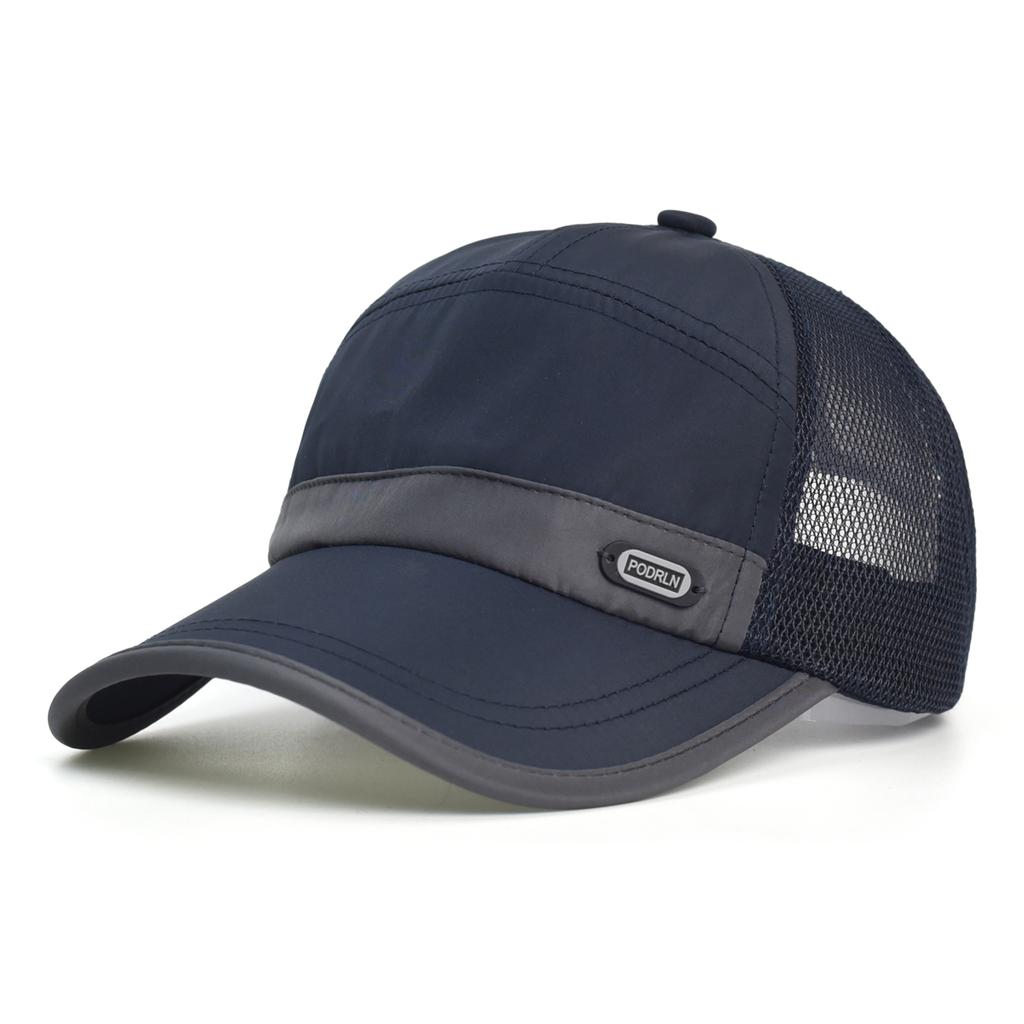 Summer Mesh Baseball Cap Men Women Breathable Dad Hat Adjustable Solid Trucker Style Low Profile Caps