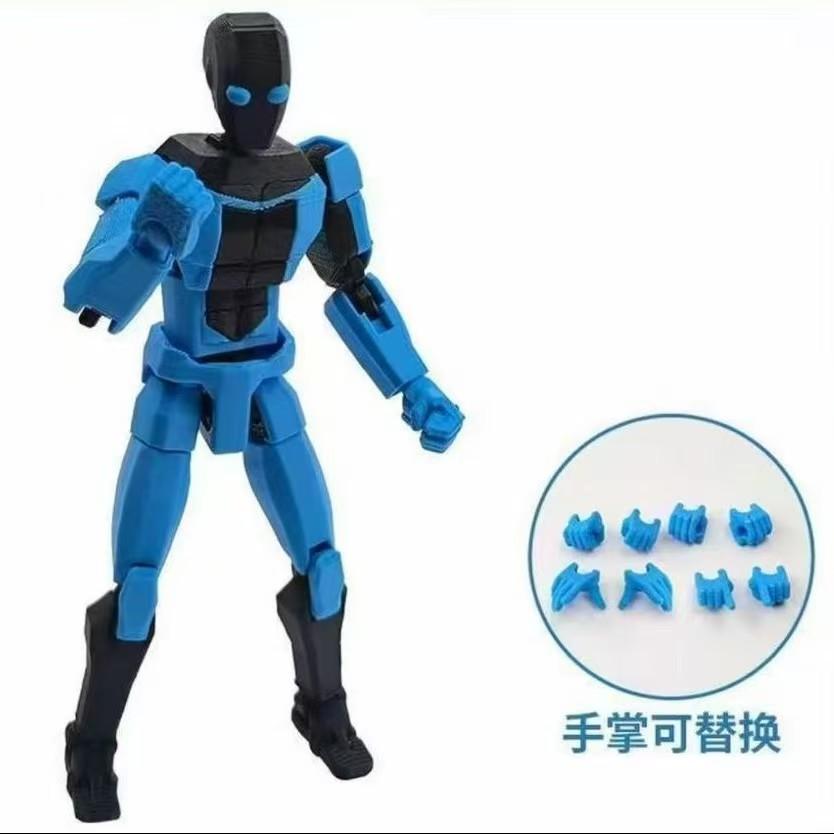 3D Printed Invincible Boy Invincible Mark Titan13 T13 Dummy13 Multi-Jointed Movable Action Figure Desktop Ornament