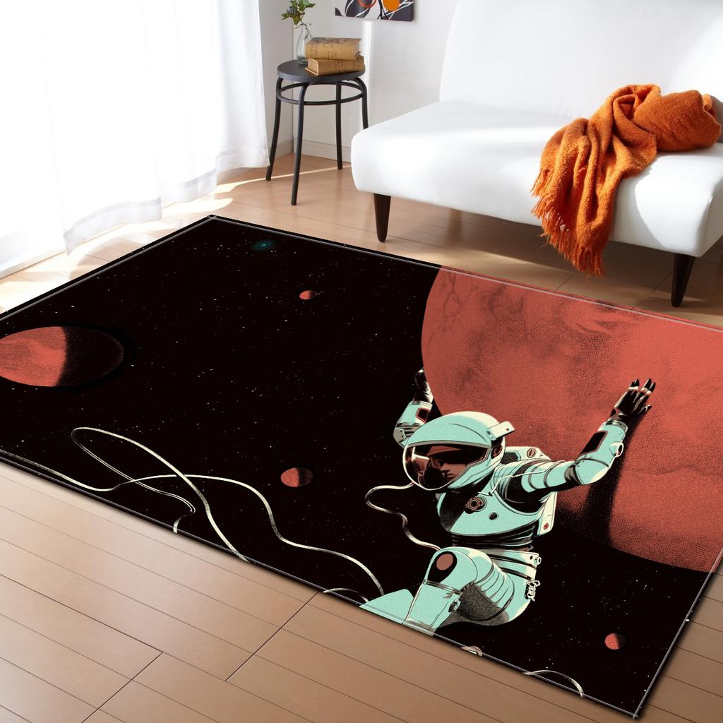 Creative Living Room Carpet Bedroom Dining Room Floor Mat Pattern Size
