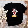 Cute Mickey Santa Christmas Tshirt Unisex