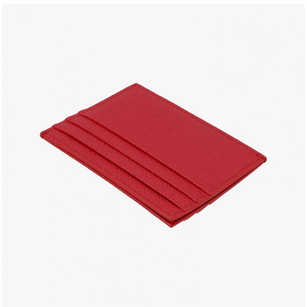 Tom Brown Maw031l 00198 600 Pebble Grain Three Line Tab Card Holder