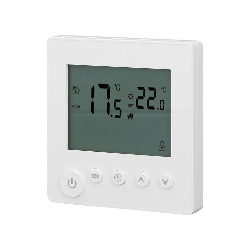 Digital Thermostat 4500W High Power Electric Floor Heating Temperature Control Thermostat for Office Mall AC 90V To