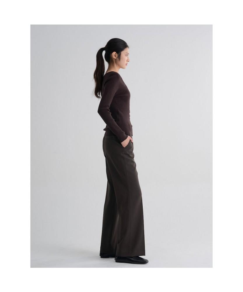 8seconds January Daily Bootcut Slacks Brown