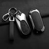 Zinc Alloy Leather Car Key Case For Mercedes Benz C E S-Class Glc W206 W223 W214 E300 C260 C300 S450 S500 S400 Keychain Case