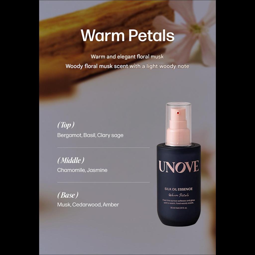 UNOVE - Silk Oil Hair Essence 70ml