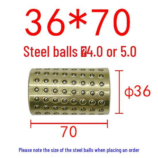 Golden Copper Ball Bearing Cage Mold Guide Bush Holder