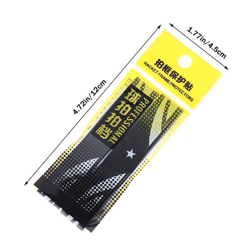 10Pcs Badminton Racket Head Edge Protector Tape Self Adhesive Anti-Paint Wear-Resistant Sport Badminton Equipment Care