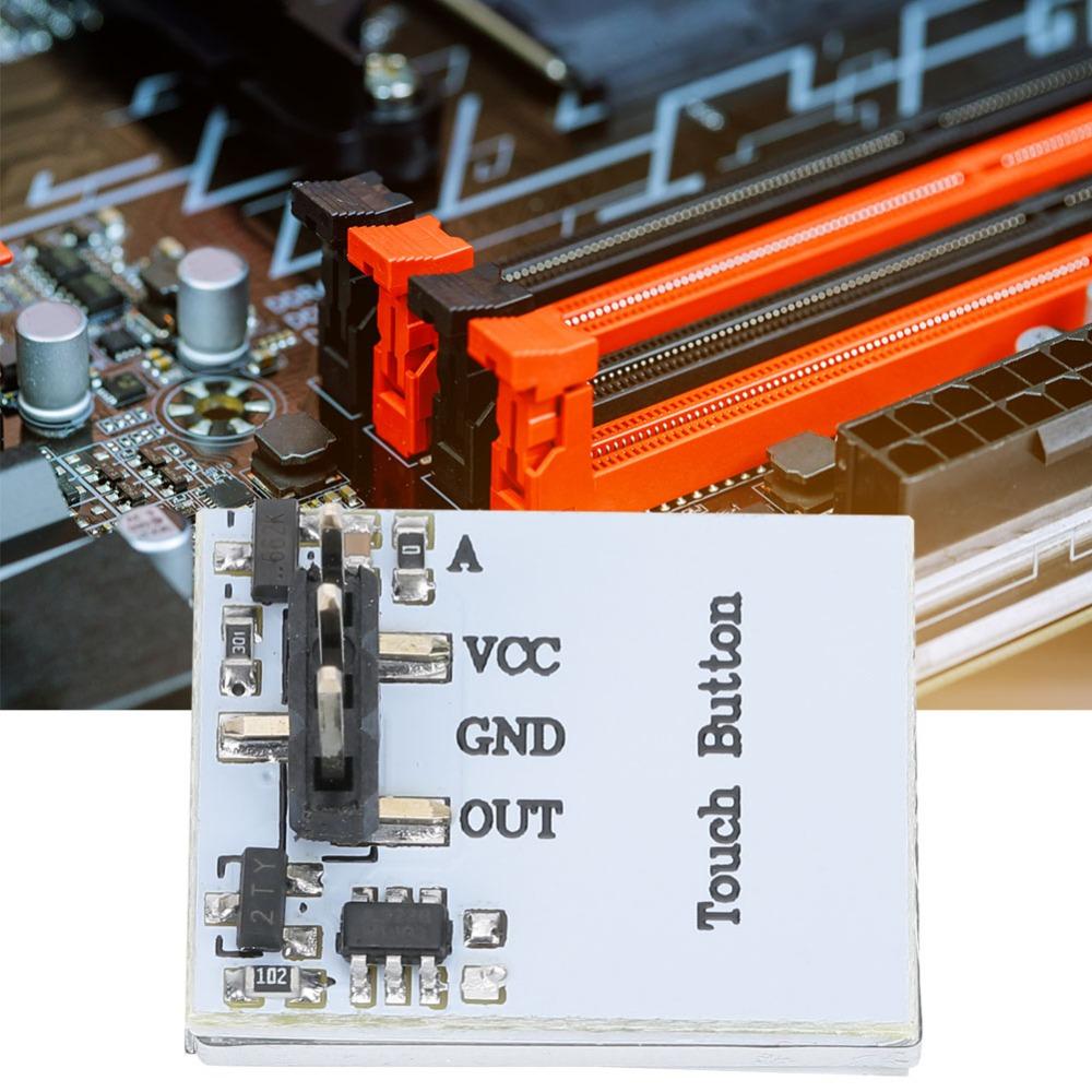 2PCS Reliable Capacitive Switch Button Module Anti Interference Touch Switch  Electrical Engineering