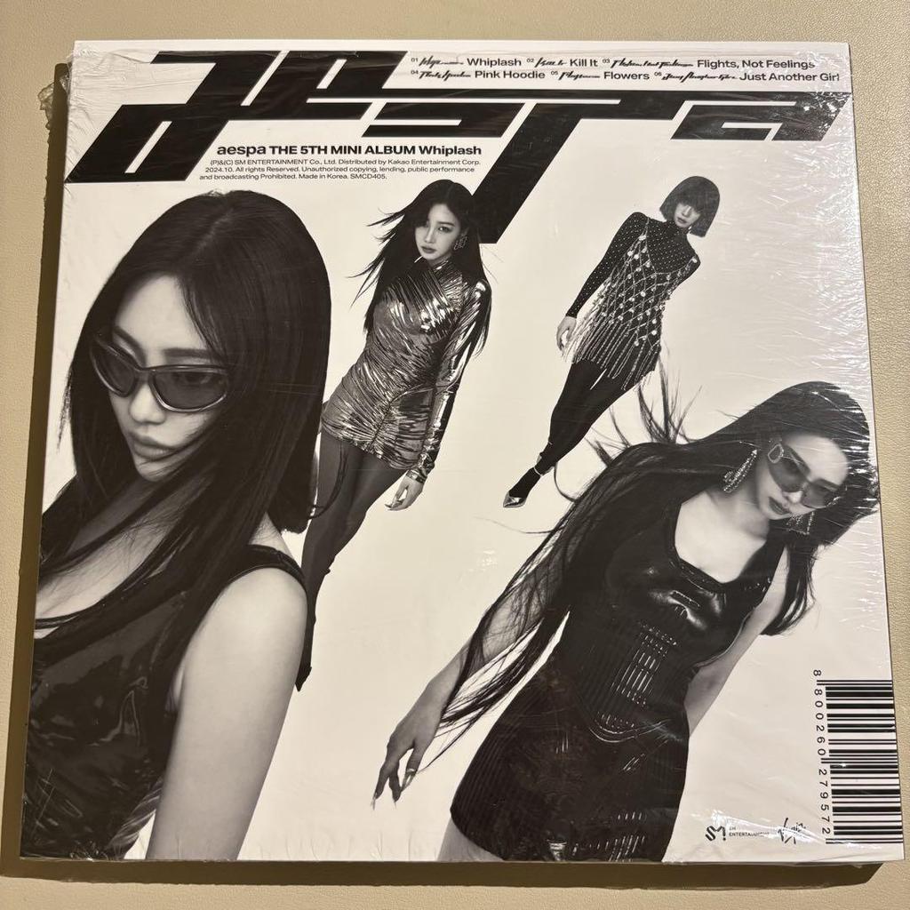 [USED] Aespa Whiplash Target US Limited Cover CD ESPA