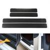 Carbon Fiber Car Door Plate Sill Scuff Cover Sticker Anti Scratch Accessories