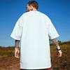 Camiseta T11 de Poliéster Estampada Oversize de Manga Corta (M-8XL)