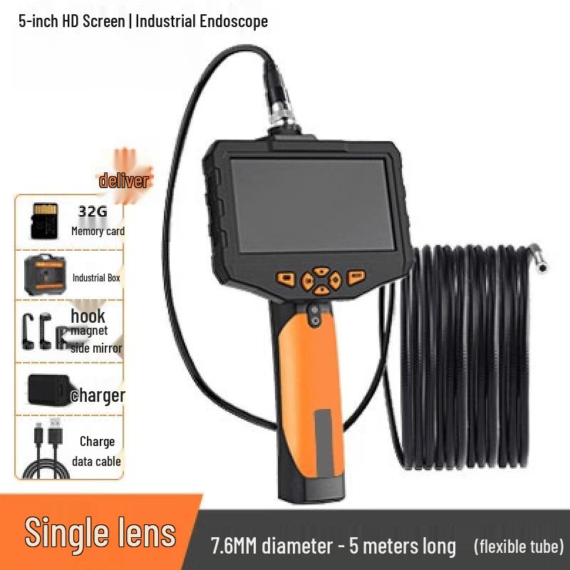 Rong Yu Dual-Lens Autofocus Industrial Endoscope