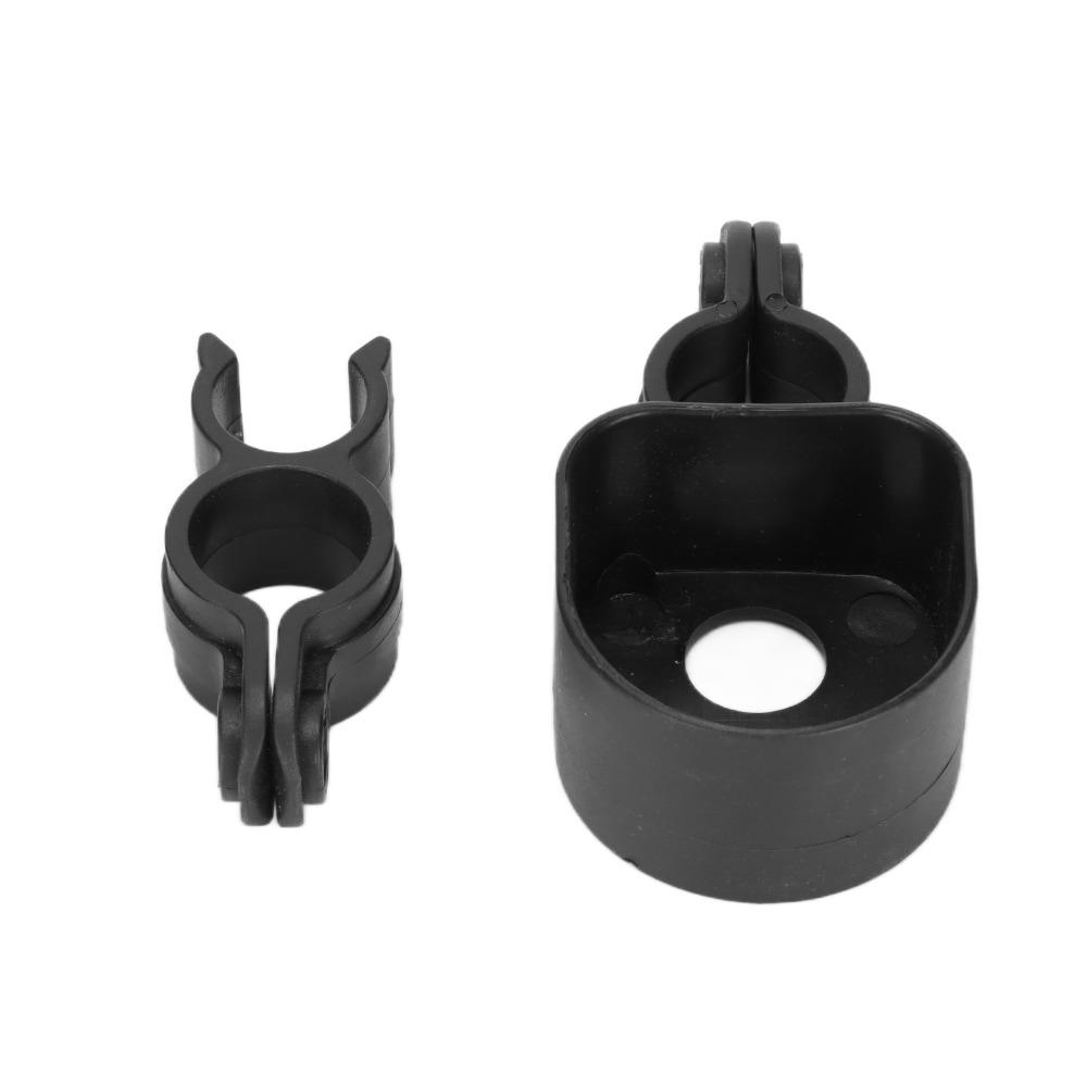 ABS Wheelchair Cane Holder Black Walking Stick Accessories for Wheelchairs Electric Scooters