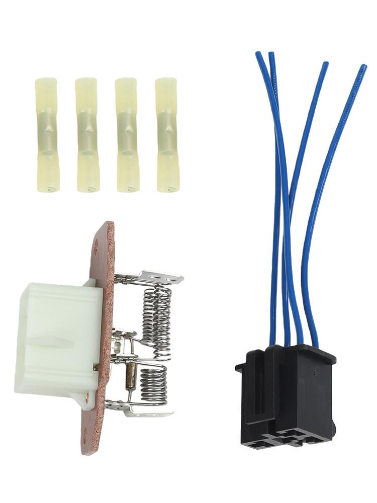 A/C Blower Motor Resistor W/ Connector Wire Harness For Ford 4C2Z-19A706-AA Blower Motor Resistor Kit China Mainland