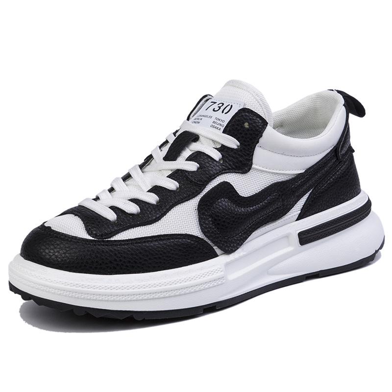 

2025 spring new couples versatile breathable casual shoes platform men s and women s comfortable trendy sports shoes 44
