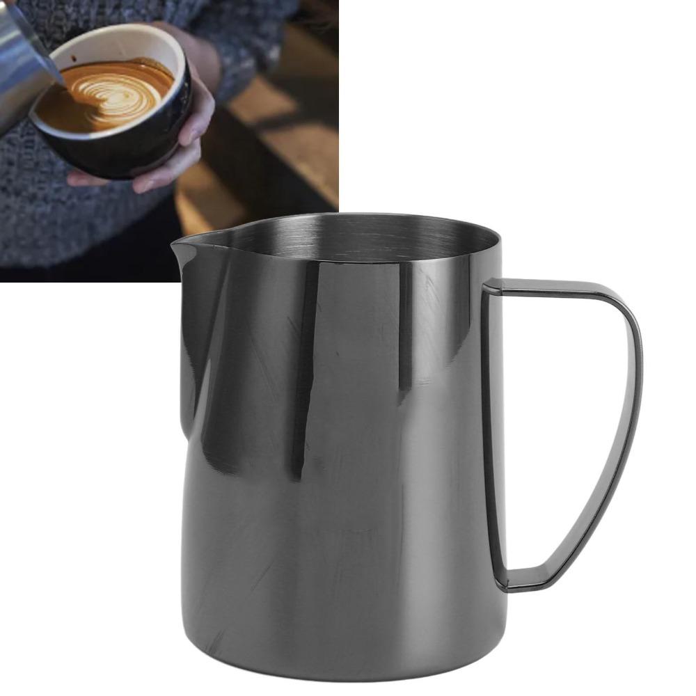 600ml Capacity Milk Frothing Pitcher 350ml Capacity Milk Steaming Pitcher Latte Art Making