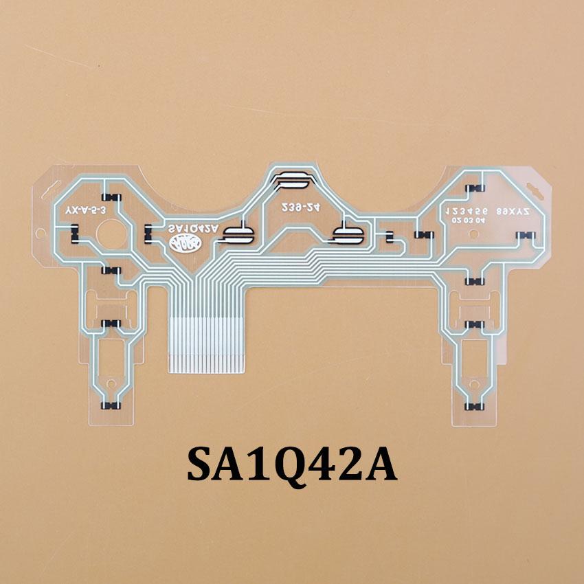 JCD 1 Piece Ribbon Circuit Board Joystick Flex Cable Conductive Film For PS2 SA1Q42A SA1Q43-A SA1Q107B SA1Q113A Controller