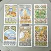 9*6cm Art Nouveau Lenormand Deck Oracle 36 Pcs Lenormand Cards In Perfect Art Nouveau Style