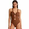 Women's One-Piece Swimsuit, Sexy Slim-Fit Swimwear, Summer Beach & Pool Bathing Suit for Women