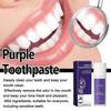New Model Oralhoe Purple Teeth Whitening Toothpaste, Deep Cleaning of Tartar, Tooth Stains, Bad Breath, Fresh Breath Toothpaste