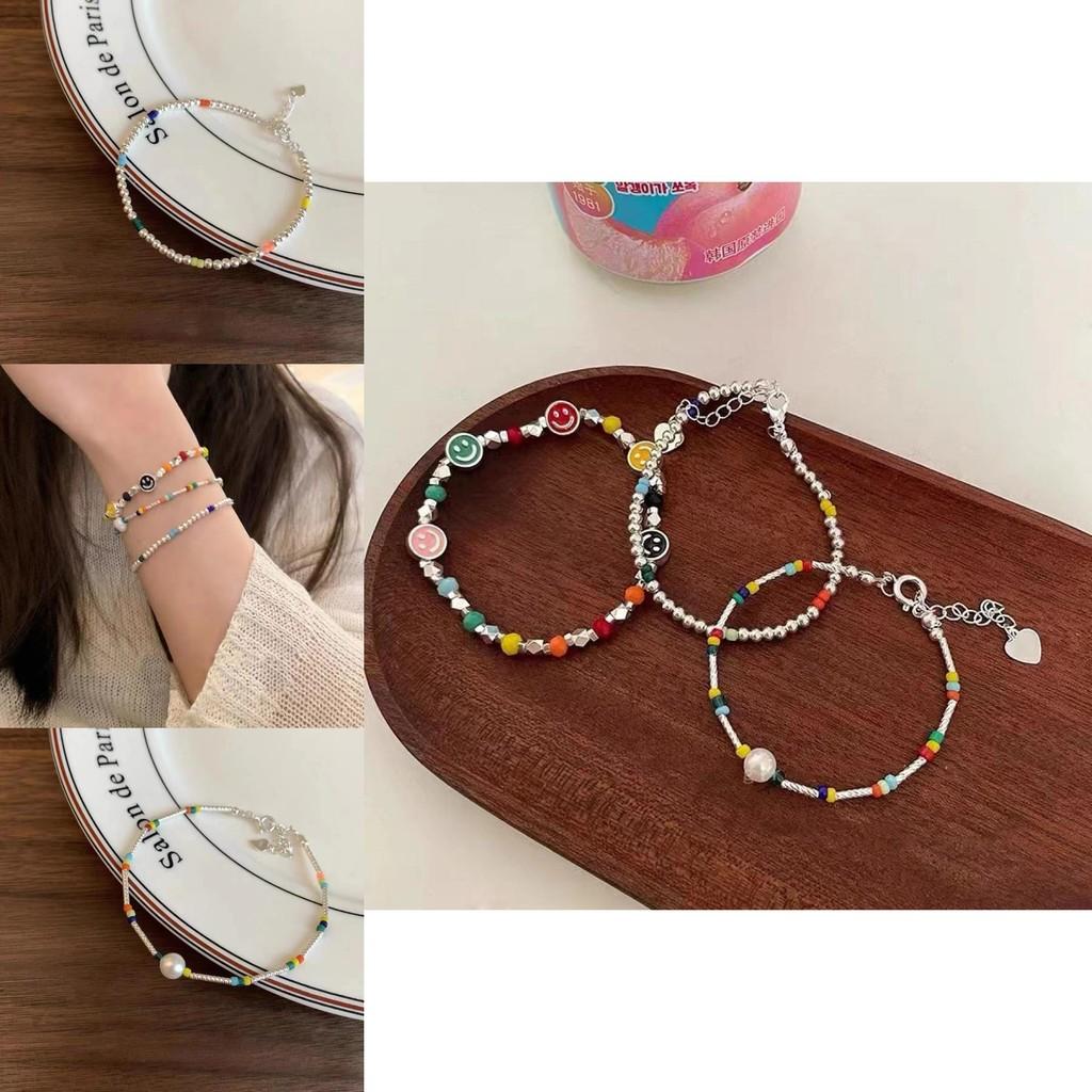 Elegant Colorful Beaded Bracelet For Women With Light Luxury Design Perfect For Friends And Couples