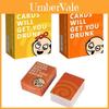 Entertaining You Laugh You Drink Family Party Game Cards With Colorful Designs