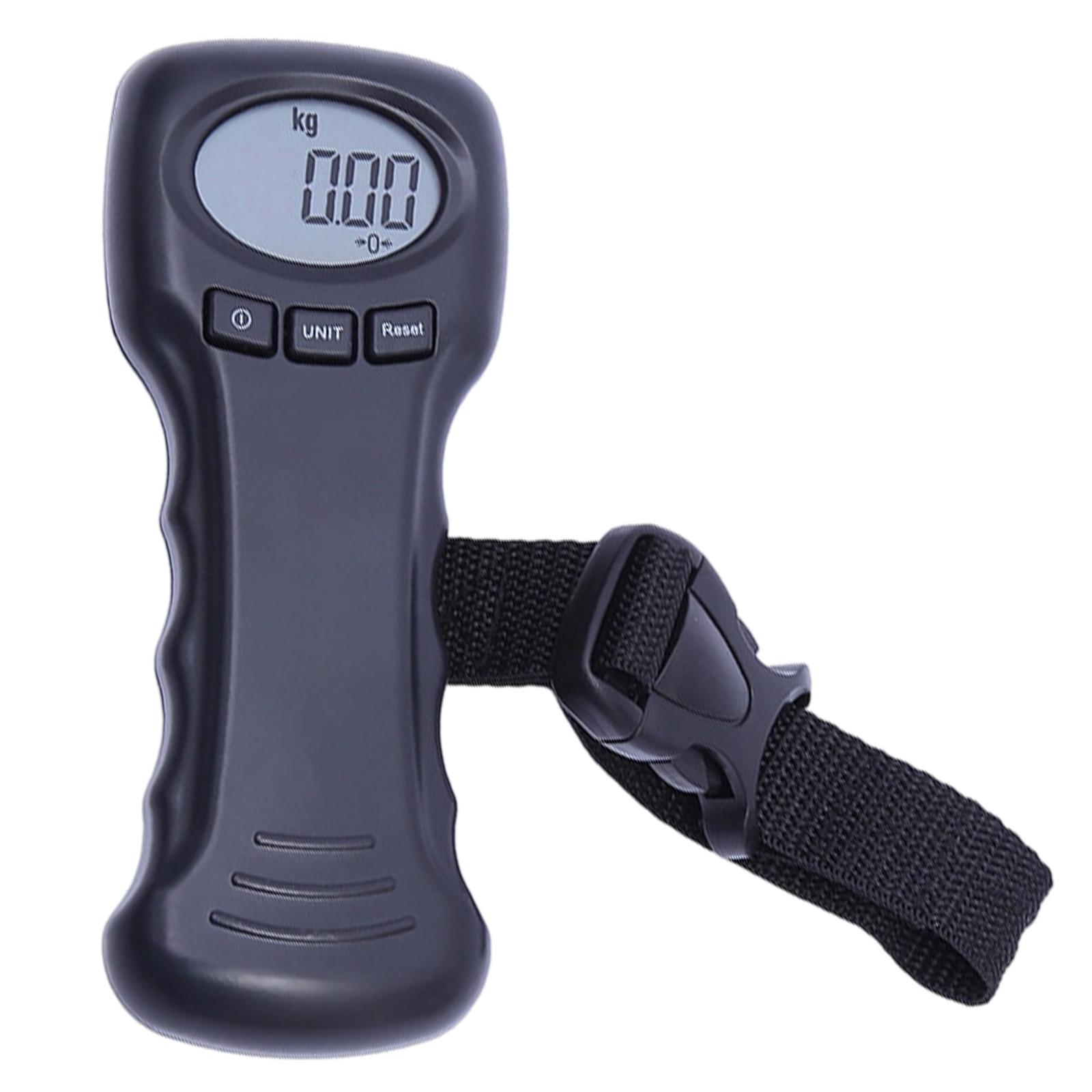 

ABS Hook Scale Digital Display 0.1kg Precise 50kg Maximumly Load Lightweight Compact for Easy Carrying in Backpacks 1