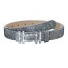Glitter PU Leather Belt Bling Bling Trendy Waistband Vintage Waist Strap  Women