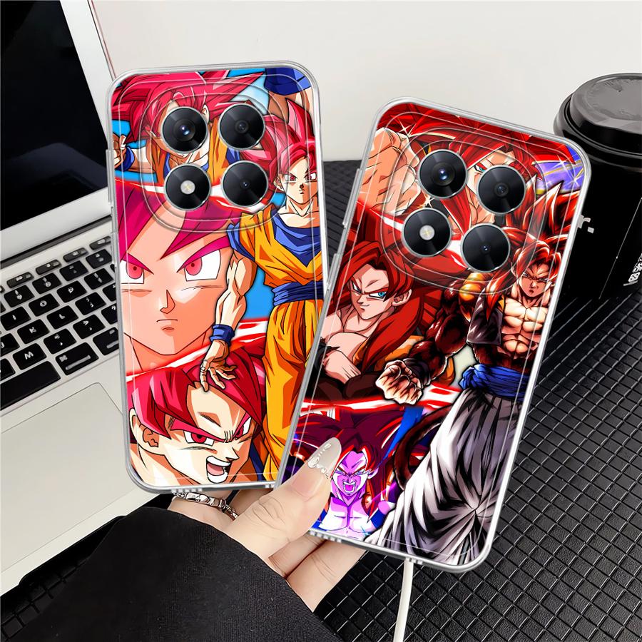 D-Dragons Ball Anime Case for Xiaomi Redmi Note 14 Pro Plus 10S 11 14C 9 10 12S A4 11S 13C Note 13 12 Soft Phone Cover