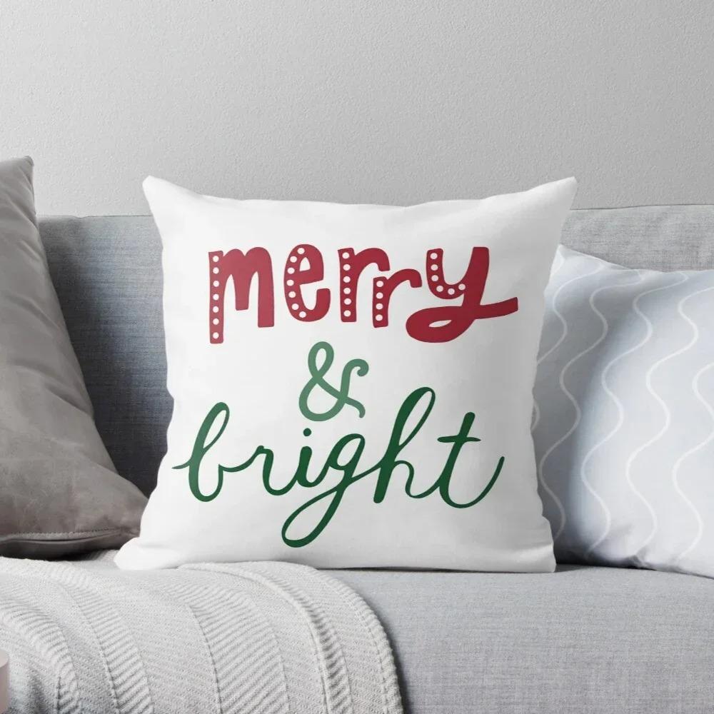 Merry Christmas Decoration Home Pillowcase Cushion Cover Tree Cartoon Modern Living Room Sofa Bed 45X45Cm