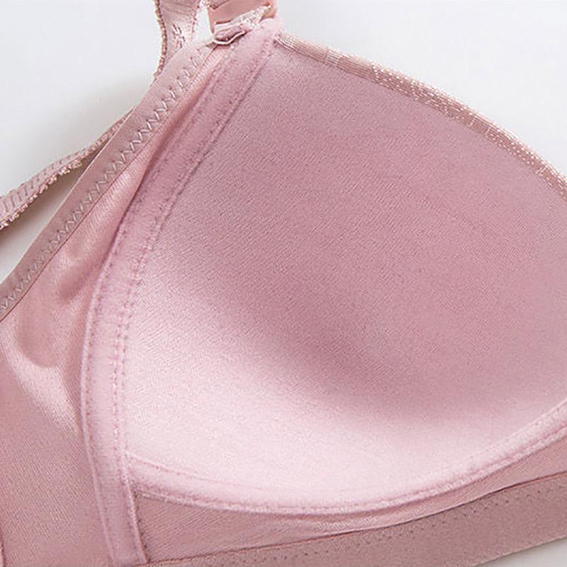 Comodo Morbido Taglia Grande Sottile Senza Ferretto Senza Raccolta Magnetica Anti-cedimento Reggiseno da Donna