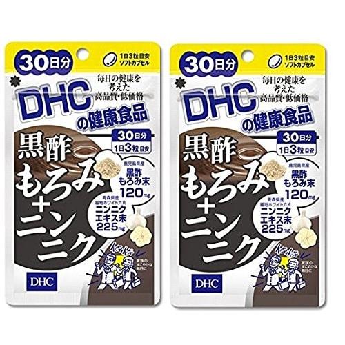 DHC Black Vinegar Moromi + Garlic 30-day supply x 2 bags