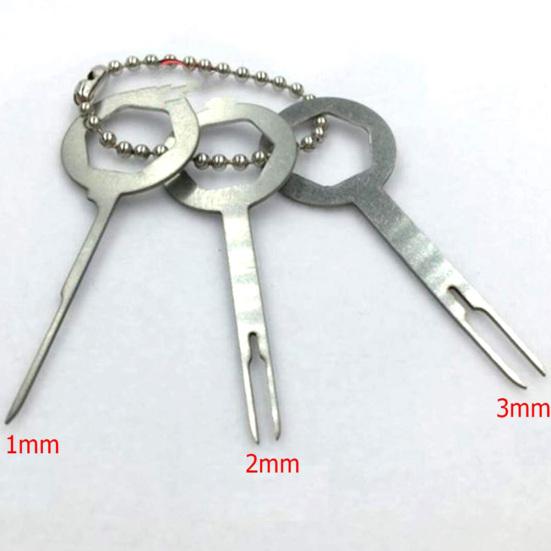 21Pcs Terminals Removal Electrical Wiring Key Tool Connector Crimp Pin Extractor