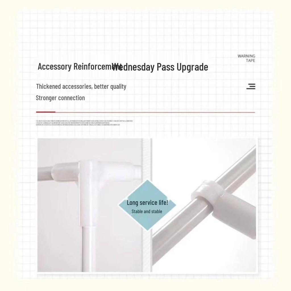 Retractable Bunk Bed Mosquito Net Frame for Student Dormitory