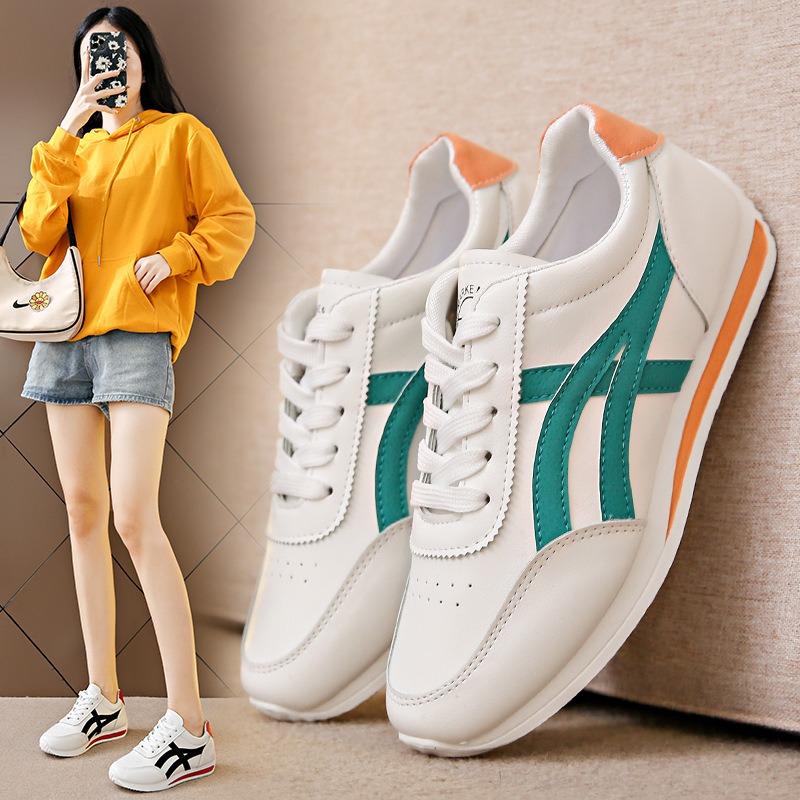 Autumn new casual sports little white shoes flat bottom breathable versatile single shoes women