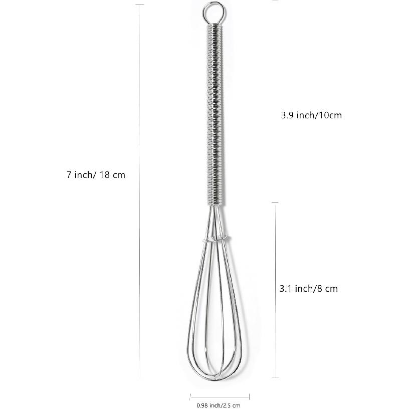 Mini Whisks 7 inch 4Pcs