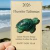 Turtles Pocket Hug Tokens Green Fluorite Turtles Statue Bring Wisdoms Calm the Spirit Keepsakes Happy New Years Gift