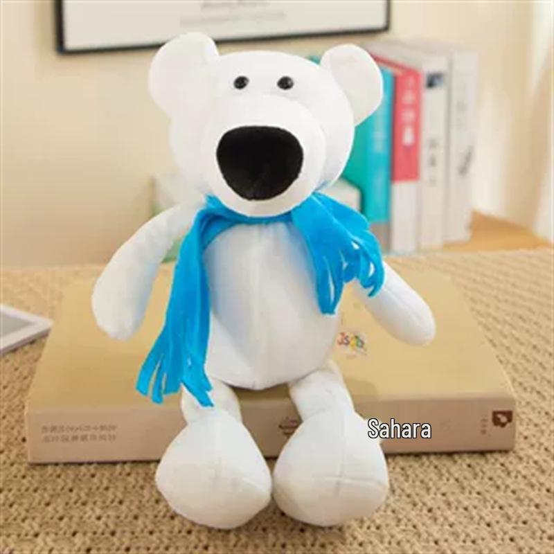 8" Cartoon Forest Animal Plush Toys: Elephant, Lion, Fox, Raccoon - Small Custom Cloth Dolls