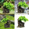 Landscape Pine Tree House Landscape Fish Tanks Decorations for Aquariums Terrarium Shrimp House Ancient Ornaments