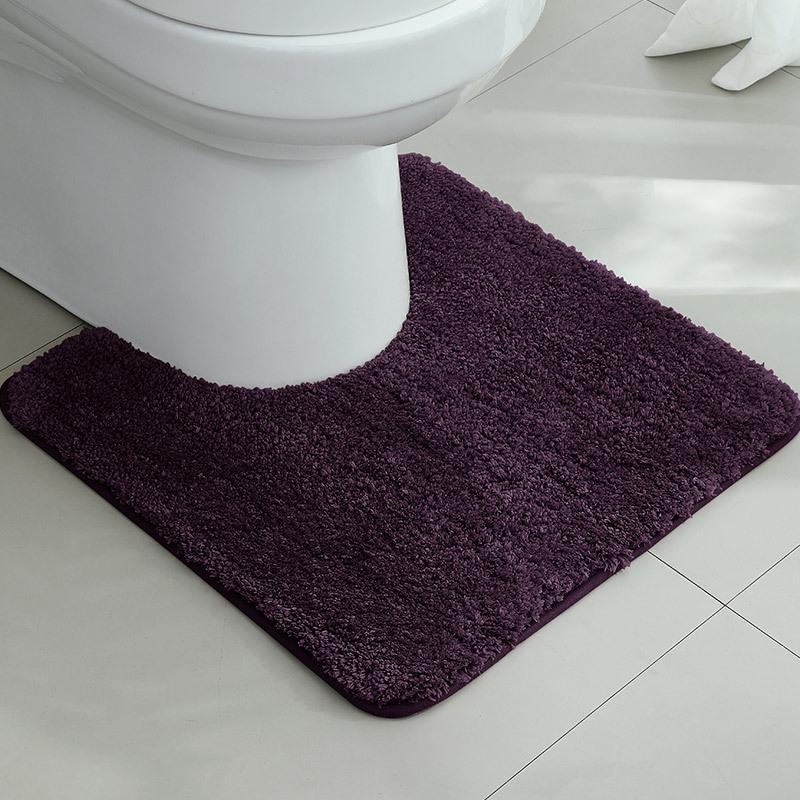 Anti-Slip Absorbent U-Shaped Bathroom Toilet Mat