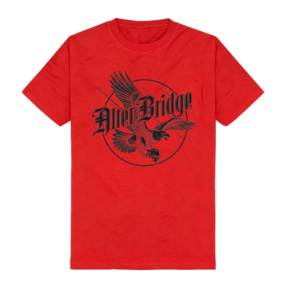 Eagle Tee Alter Bridge Hardcore Thriller Traditional Heavy Metal Aesthetics Tshirt O-neck Cotton Short Sleeve T-shirt Women Men Tops