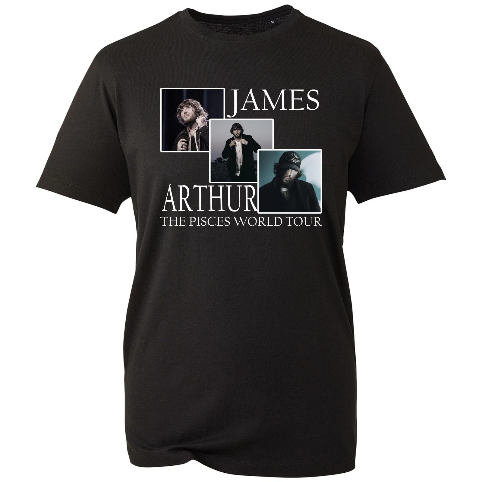 

James The Pisces World Tour 2026 T-Shirt, Concert Merch Pop Singer Music Fan Tee L