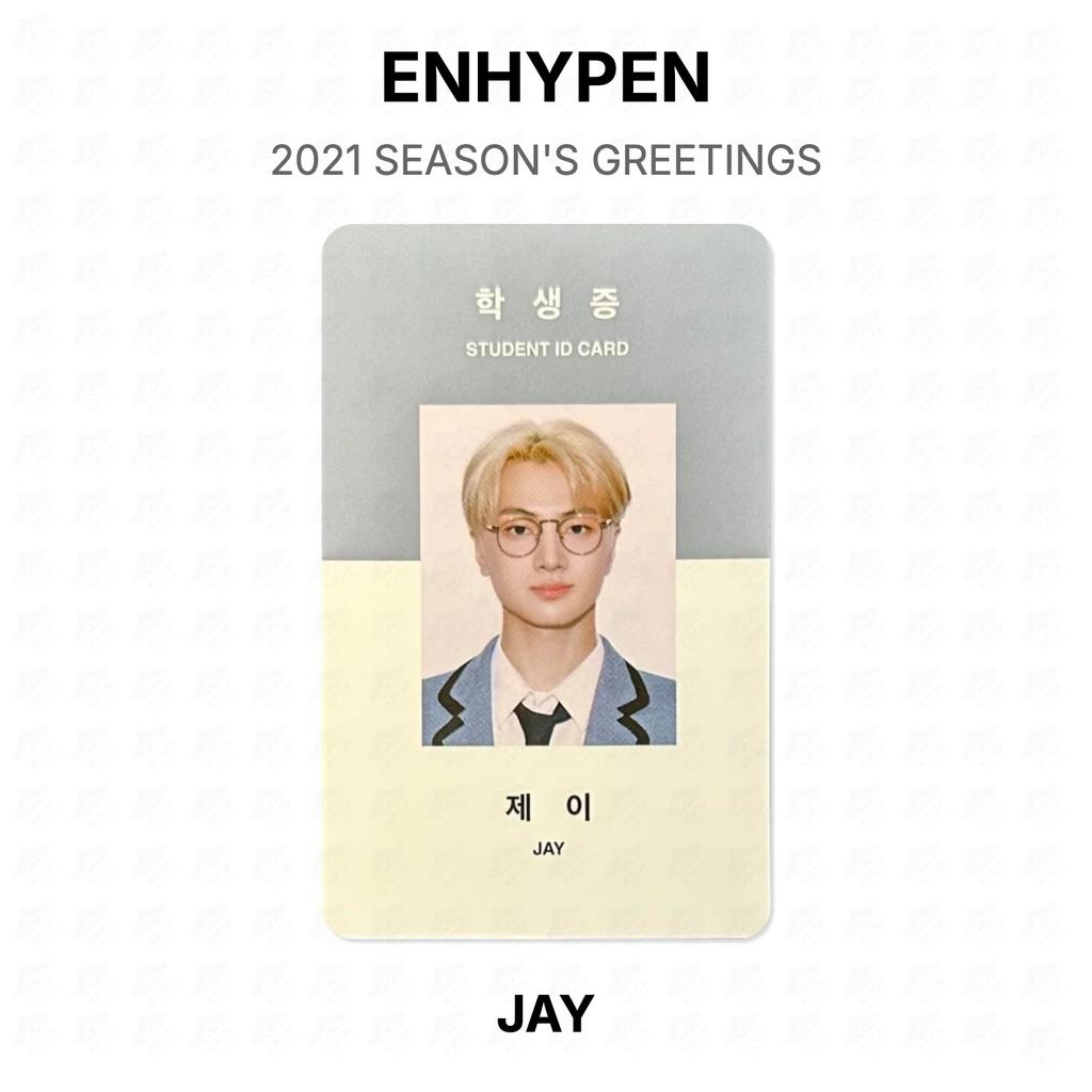 ENHYPEN 2021 SEASON'S GREETINGS Official Photocard
