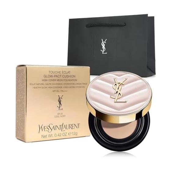 [Domestic regular product] Yves Saint Laurent Yves Saint Laurent Radiant Touch Glowpact SPF50+ PA++++ (#BR20 Slightly lighter skin tone than pink)