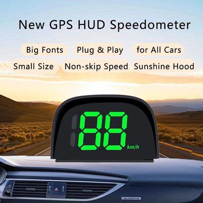 HUD Universal Car Head-Up Display with GPS KMH/MPH Speed