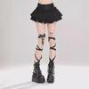 Women's Pink A-Line Pleated Puffy Cake Skirt - Summer 2024 Slim Fit Short Skirt