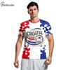 2026 Kroatien T-Shirt für Herren HR Flagge T-Shirts Mode 18 Fußball Oberteil Fußballtrikots Unisex Kleidung