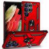 Compatible Samsung Ultra Military Armor Phone Case: S26, S25, S24 Stand with Drop-Proof Protection