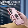 For Samsung Galaxy S24 FE Case Military Grade Ring Kickstand PC + TPU Phone Cover